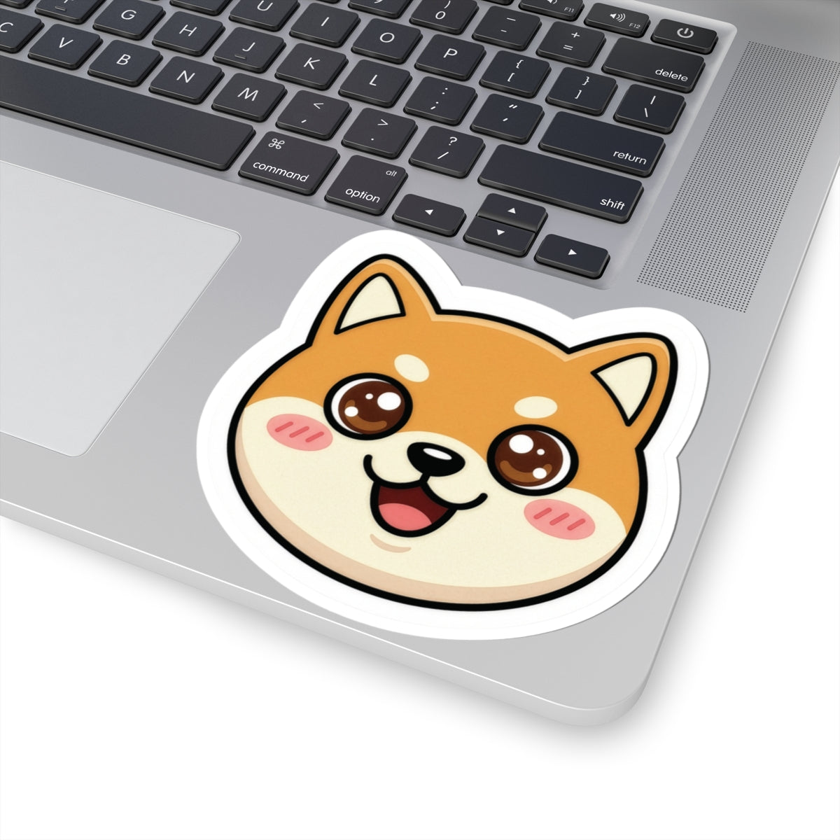 Cute Kawaii Shiba Inu Face Sticker