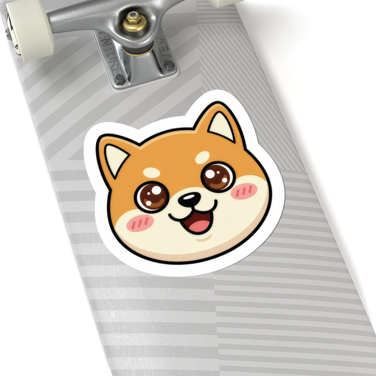 Cute Kawaii Shiba Inu Face Sticker